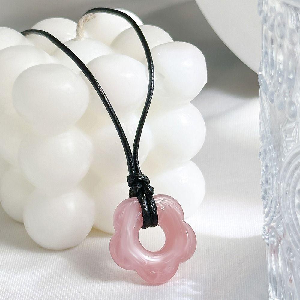 Vòng Cổ Choker Bằng Acrylic Đơn Giản Tinh Tế Quyến Rũ Cho Nữ