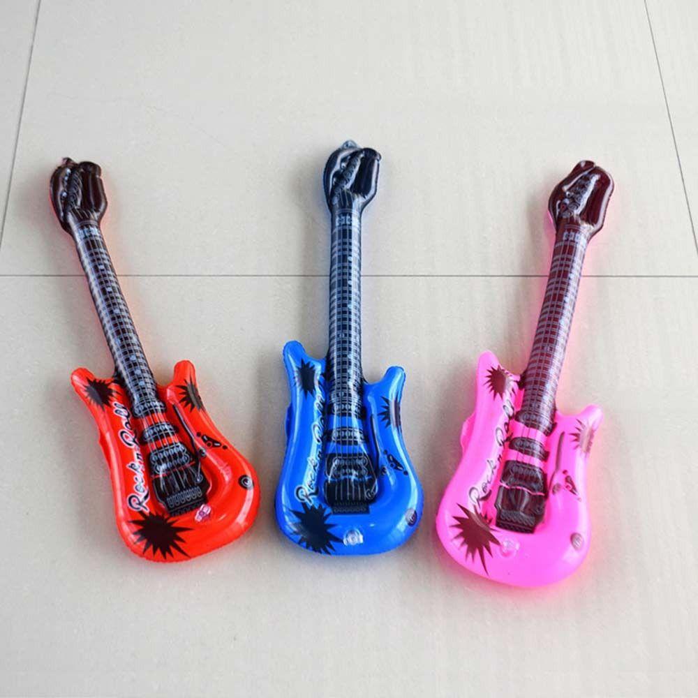 Bộ 6 Bong Bóng Hình Đàn Guitar Bơm Hơi Độc Đáo