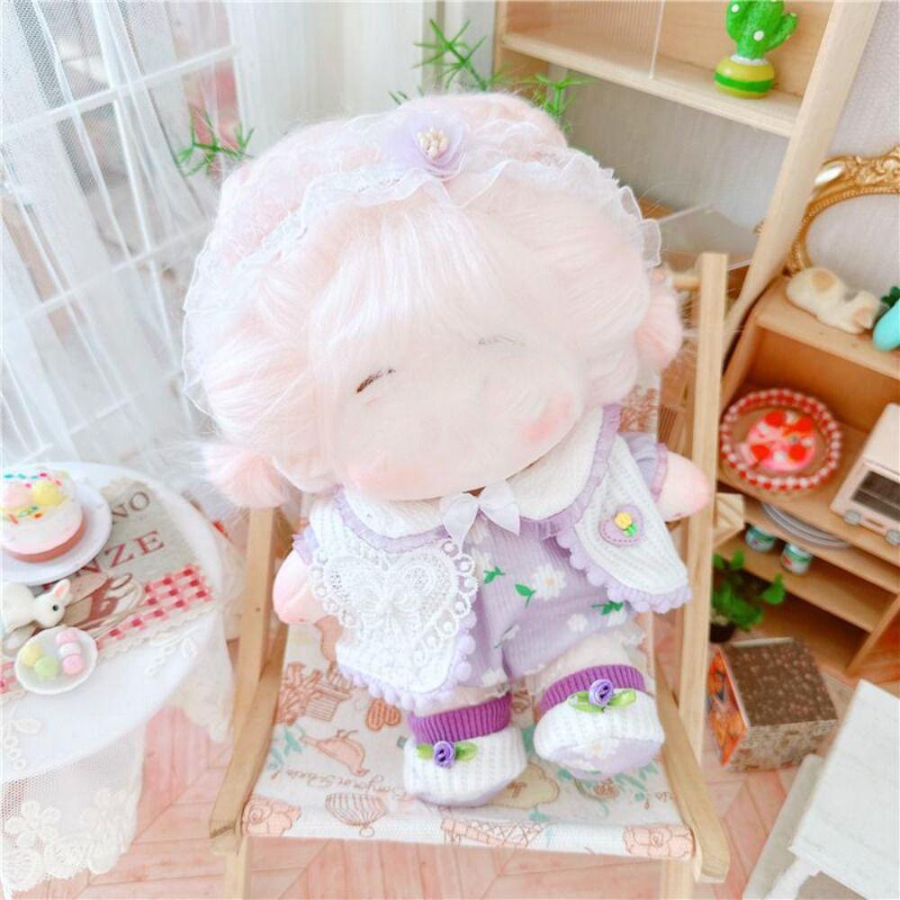 RAINBOW Băng Đô Ren Phụ Kiện Chụp Hình Cho Búp Bê 20CM