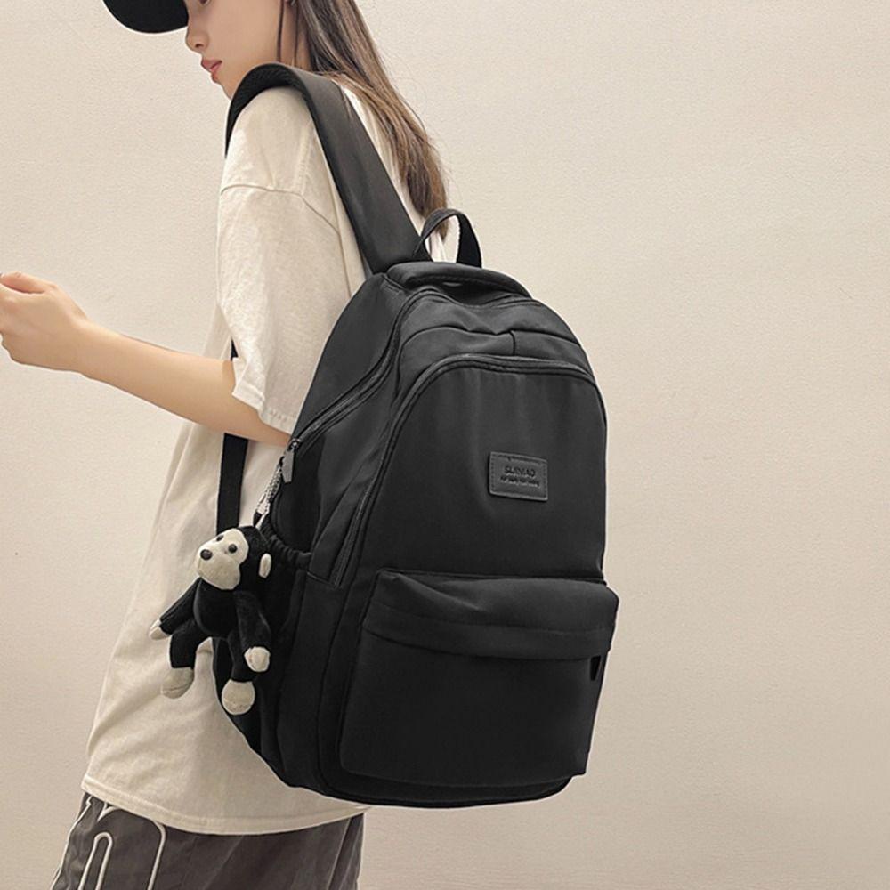 BEAUTY Balo Đi Học Bảo Vệ Sức Chứa Lớn Tiện Dụng