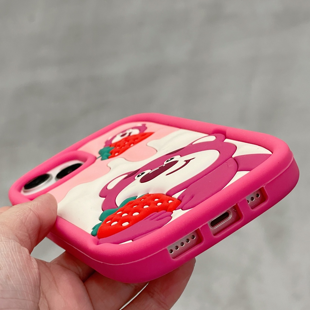 Ốp Điện Thoại Silicon Mềm Chống Sốc Hình Gấu Hoạt Hình Cho iPhone 14 14PRO max 13 12PRO max 13pro max 11