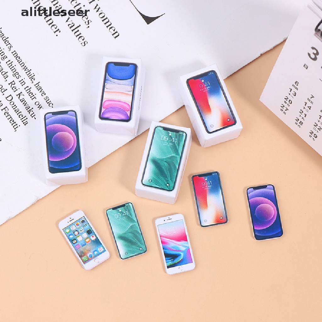 Điện Thoại Di Động Mini Tỉ Lệ 1: 12 Trang Trí Nhà Búp Bê