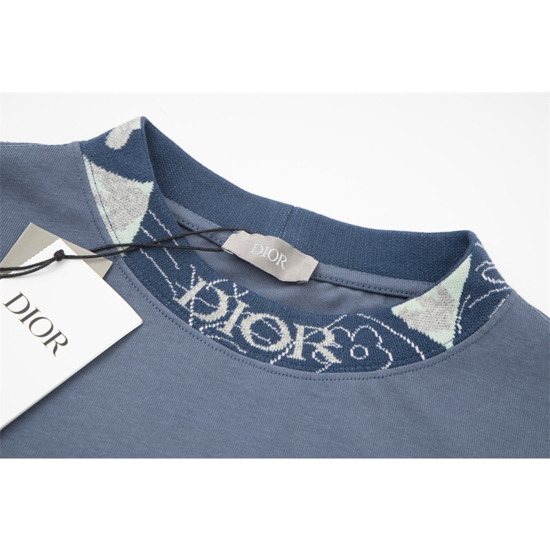 Áo Thun Tay Ngắn Cổ Tròn Màu Trơn Thêu Họa Tiết Hoa Xinh Xắn Hợp Thời Trang Di8or-FJFGDFE