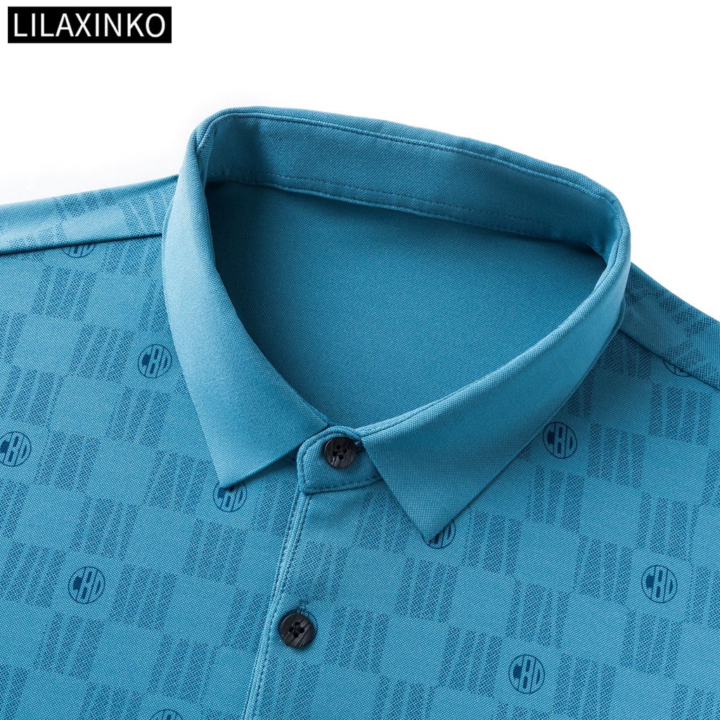 Áo Thun Polo Tay Ngắn Họa Tiết Kẻ Sọc 5 Màu Thời Trang Cổ Điển Cho Nam