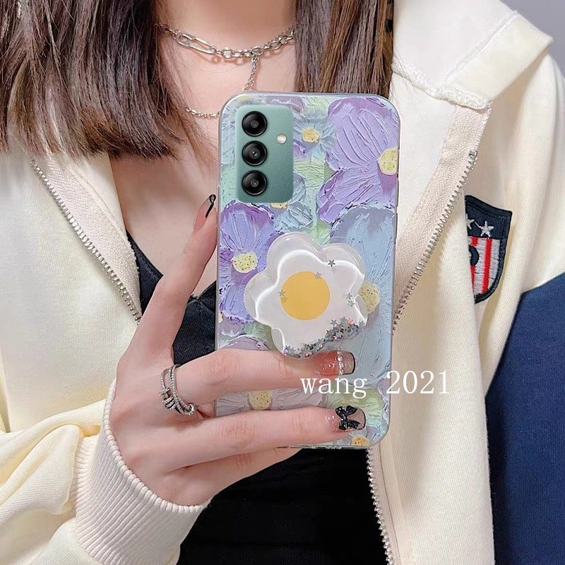 Ốp Điện Thoại Silicone Mềm Tranh Sơn Dầu 2023 Cho Samsung Galaxy A54 A34 A24 A14 LTE 4G 5G