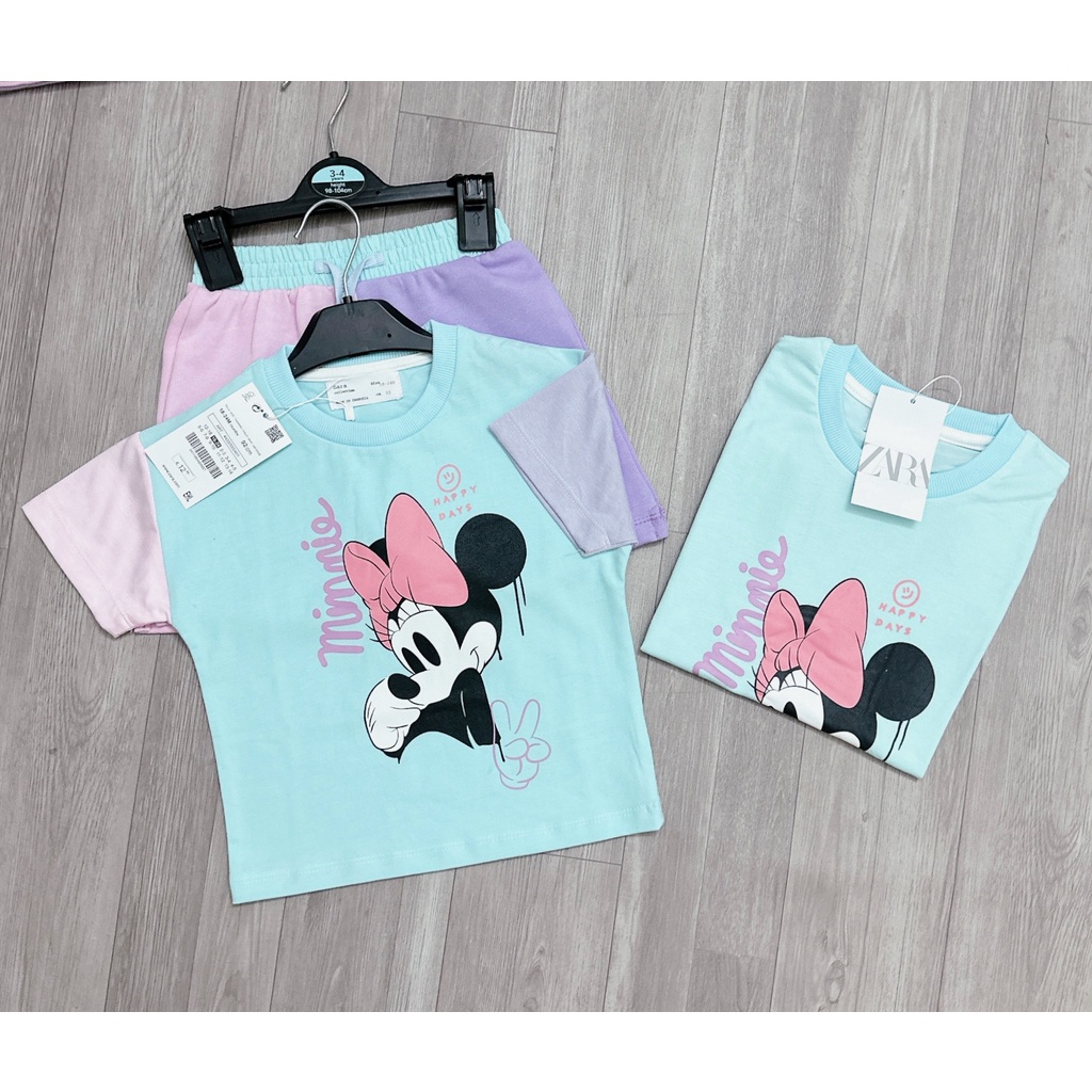 ✨BÁN SỈ✨Bộ MICKEY xanh tím hàng NE.X.T trẻ em
