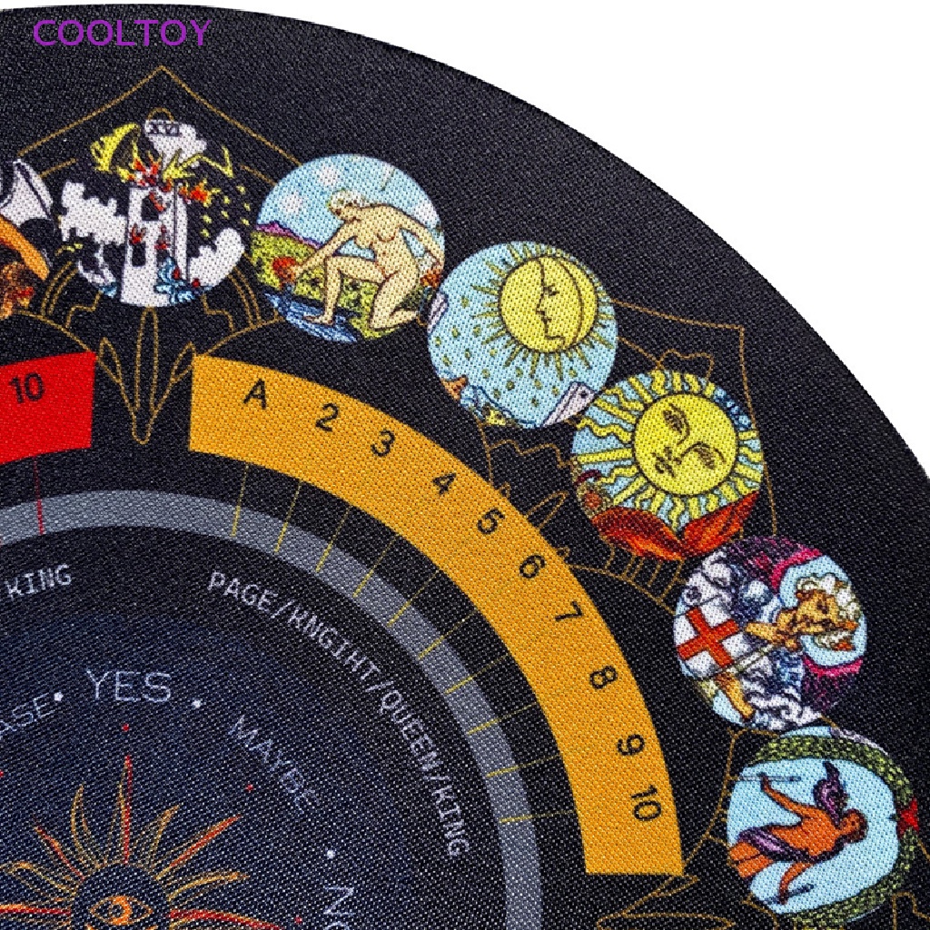 Cooltoy Khăn Trải Bàn Bài Tarot Hình Tròn