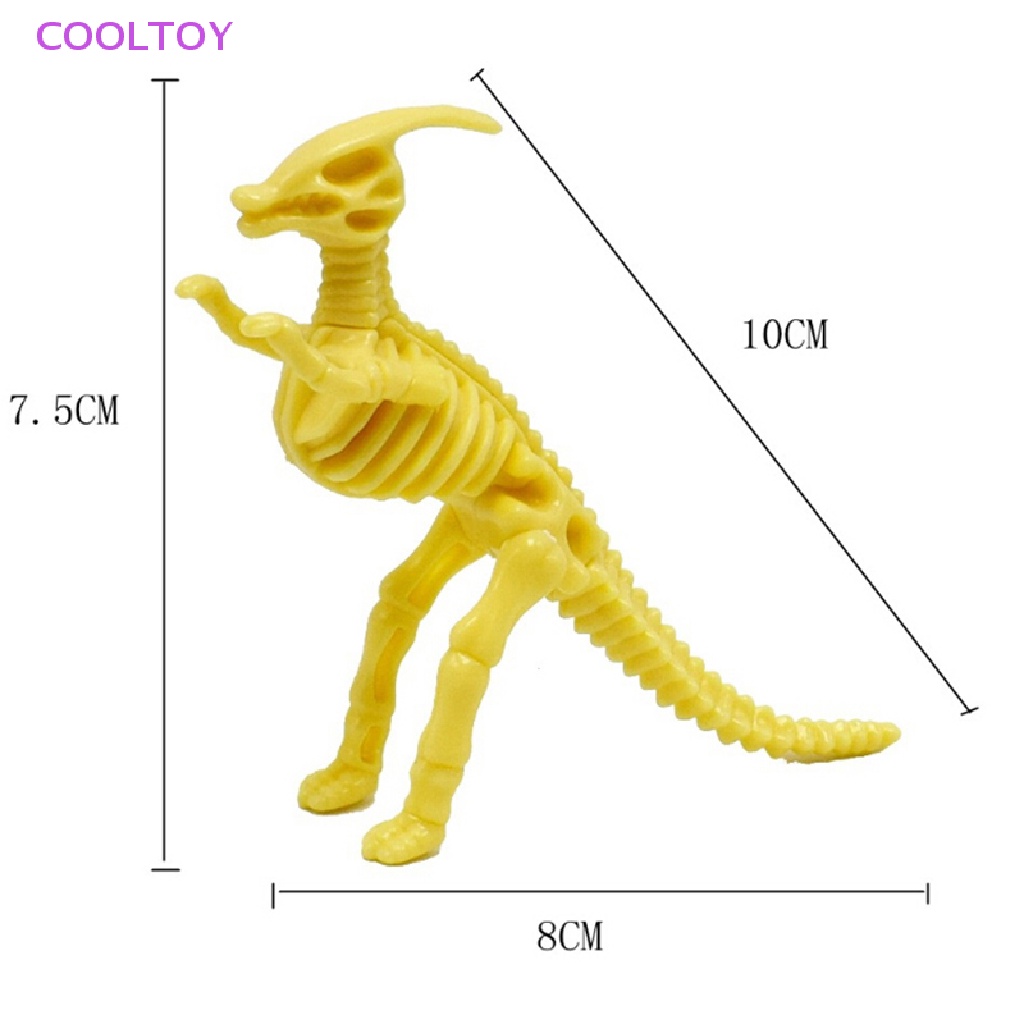 Cooltoy Đồ Chơi Xếp Hình Bộ Xương Khủng Long Bằng Nhựa DIY Dành Cho Trẻ Em