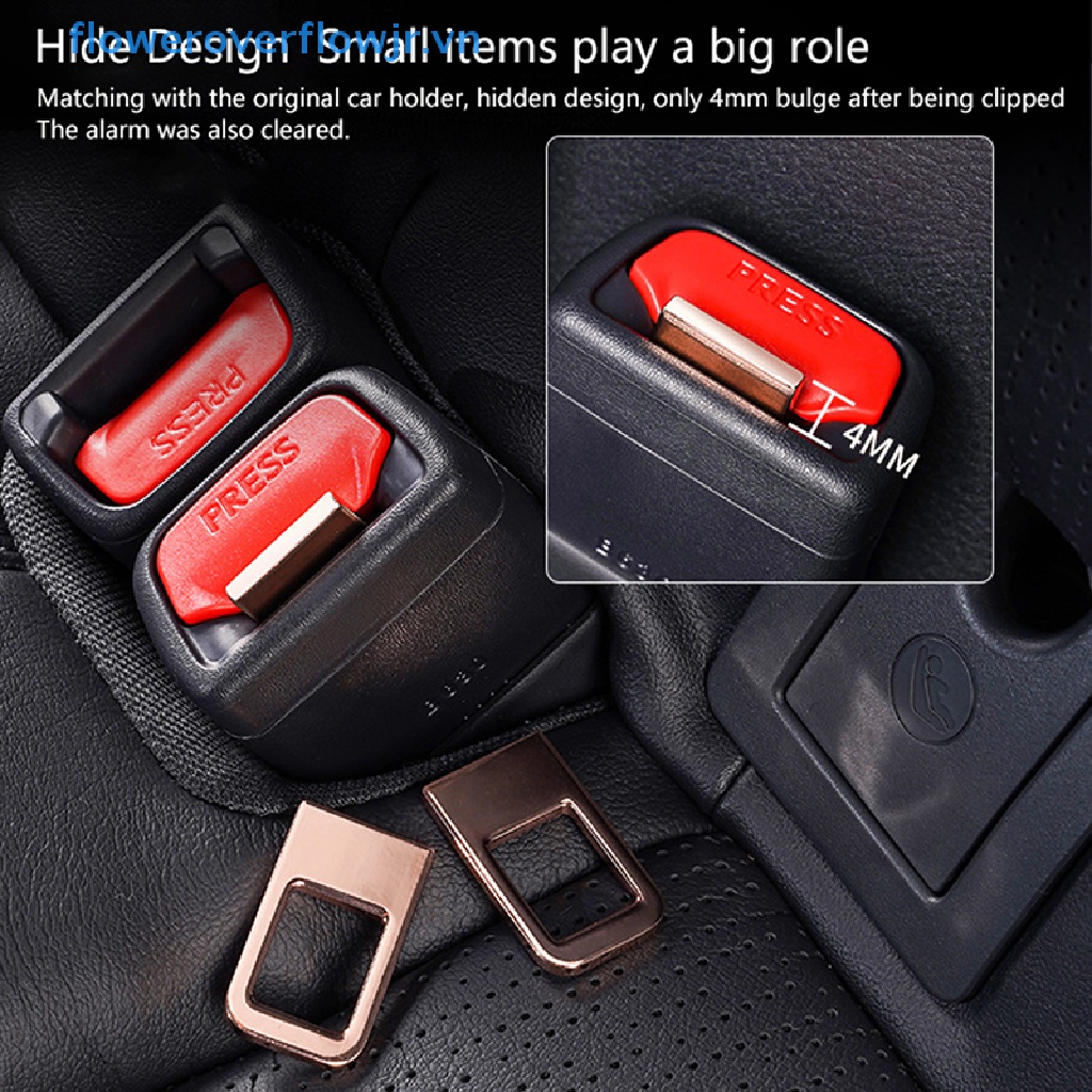 Chốt Khóa Dây Đai An Toàn Xe Hơi Dày Dặn Tiện Dụng