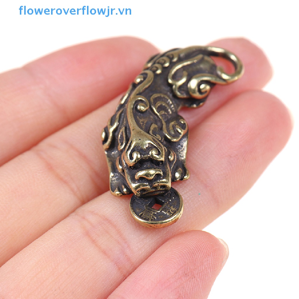 Tượng Đồng Nhỏ Chạm Khắc Hình Động Vật Phong Cách Trung Hoa