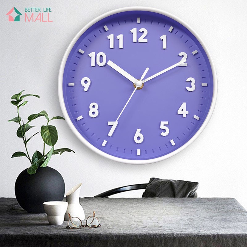 Đồng Hồ Treo Tường Nhỏ Xinh Thanh Lịch20cm，Thiết Kế Đơn Giản Hiện Đại
