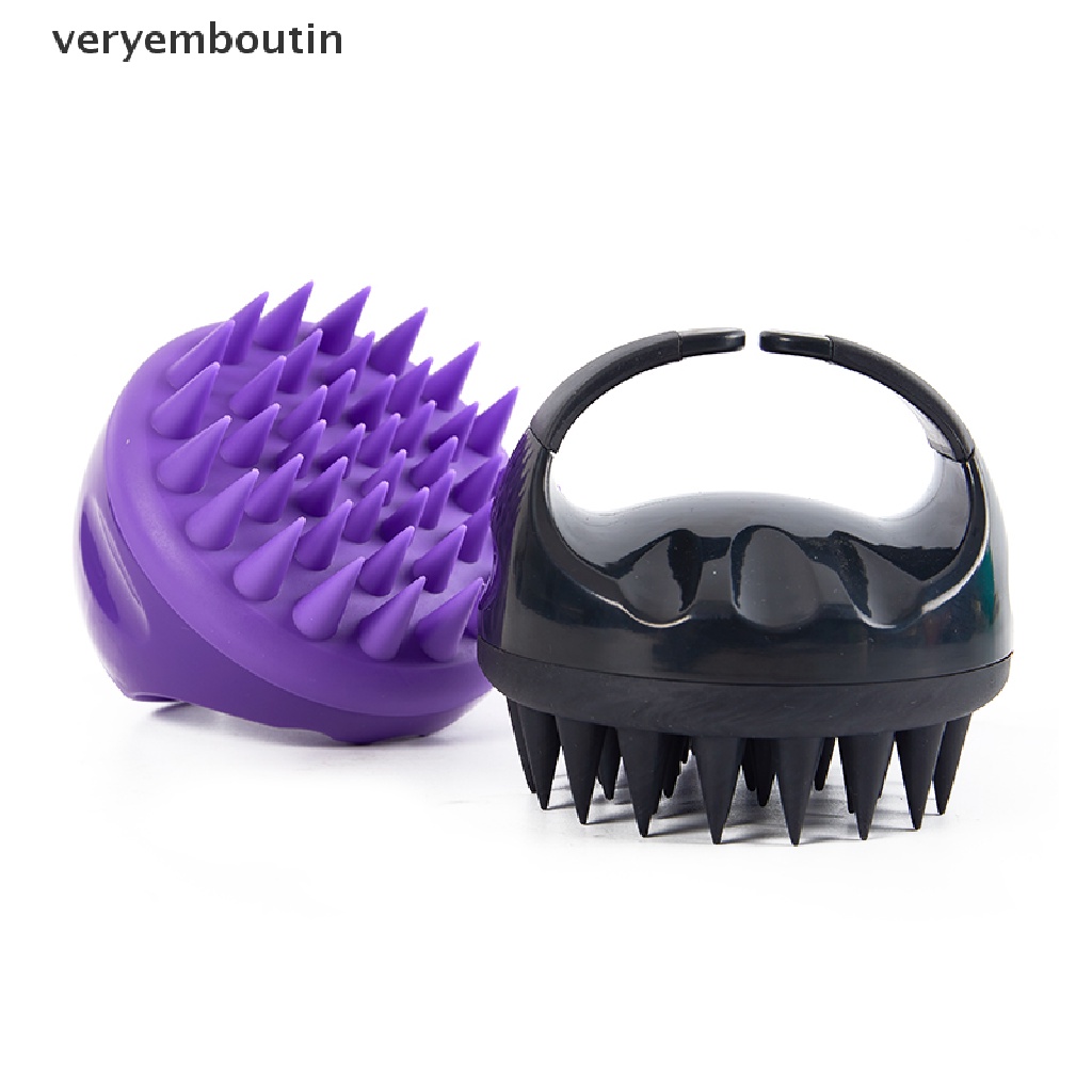 Lược Silicone Mát Xa Da Đầu Khi Tắm 1 Cái