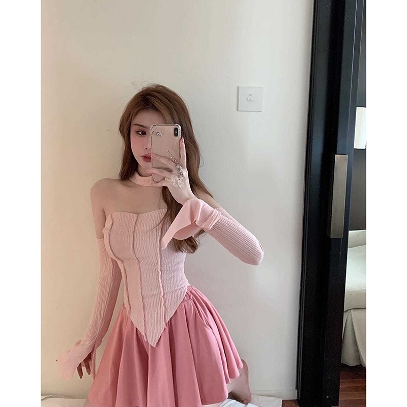 Quần Short Nữ Lưng Cao Dáng Chữ A Màu Trơn Mới