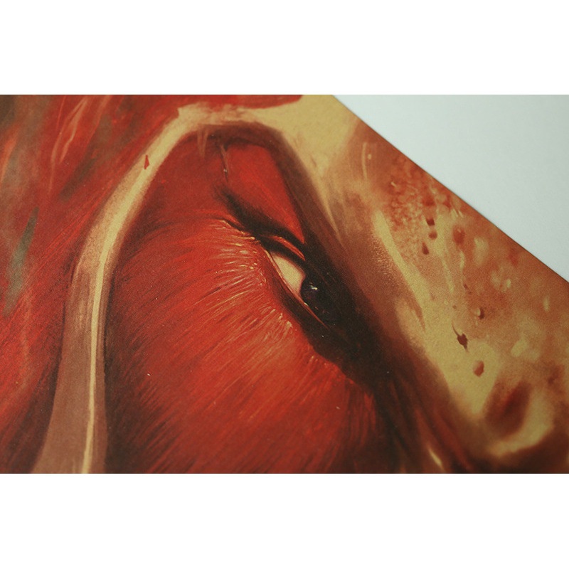 [C184] Áp Phích Giấy Kraft Cổ Điển Attack on Titan