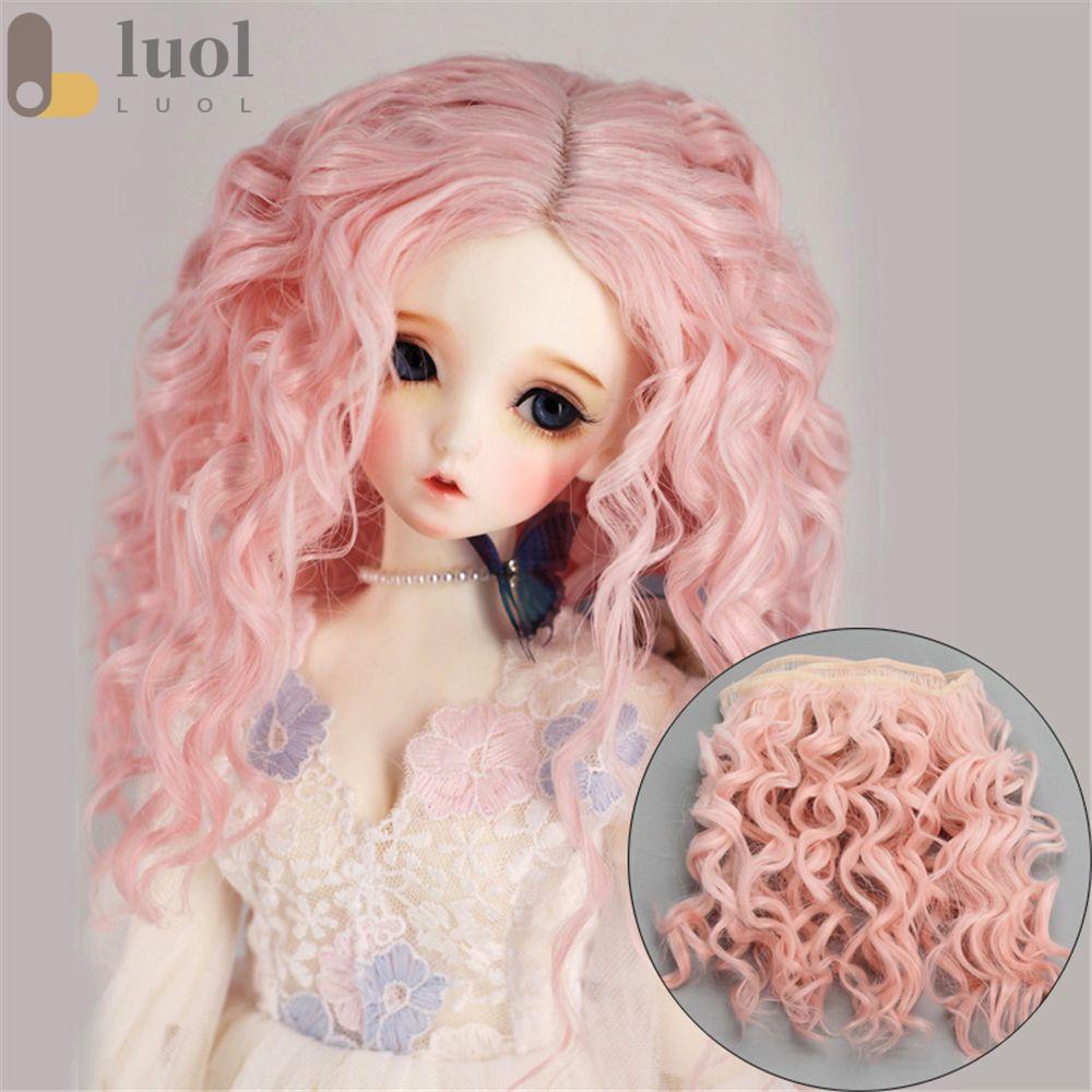 Tóc Giả Thời Trang Cho Búp Bê 15 * 100cm Tỉ Lệ 1 / 6 1 / 4 1 / 3