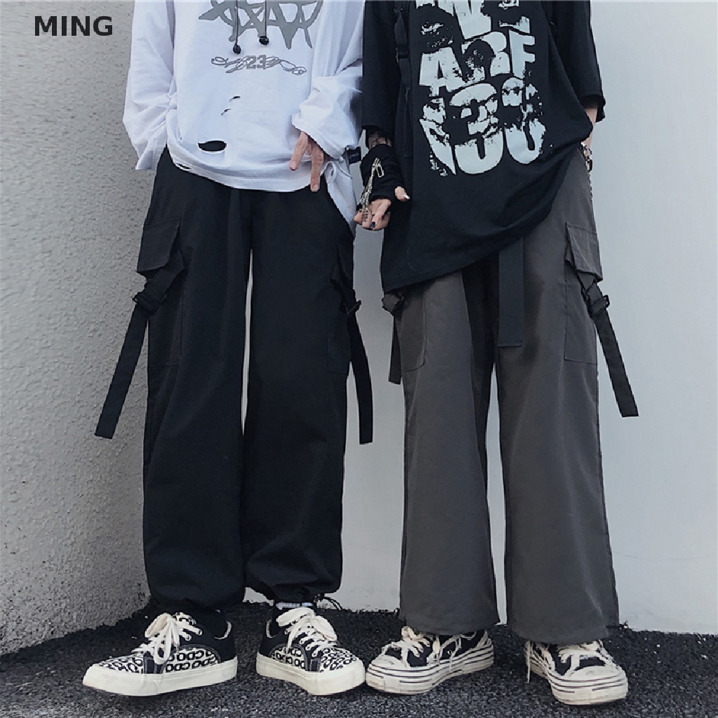 Quần Jogger Màu Đen Phối Túi Phong Cách Thời Trang Hàn Quốc