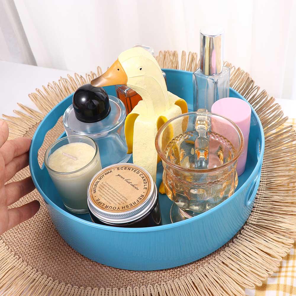 Khay Đựng Đồ Ăn Vặt / Gia Vị Xoay Được Đa Năng Sáng Tạo Cho Phòng Khách / Nhà Bếp /