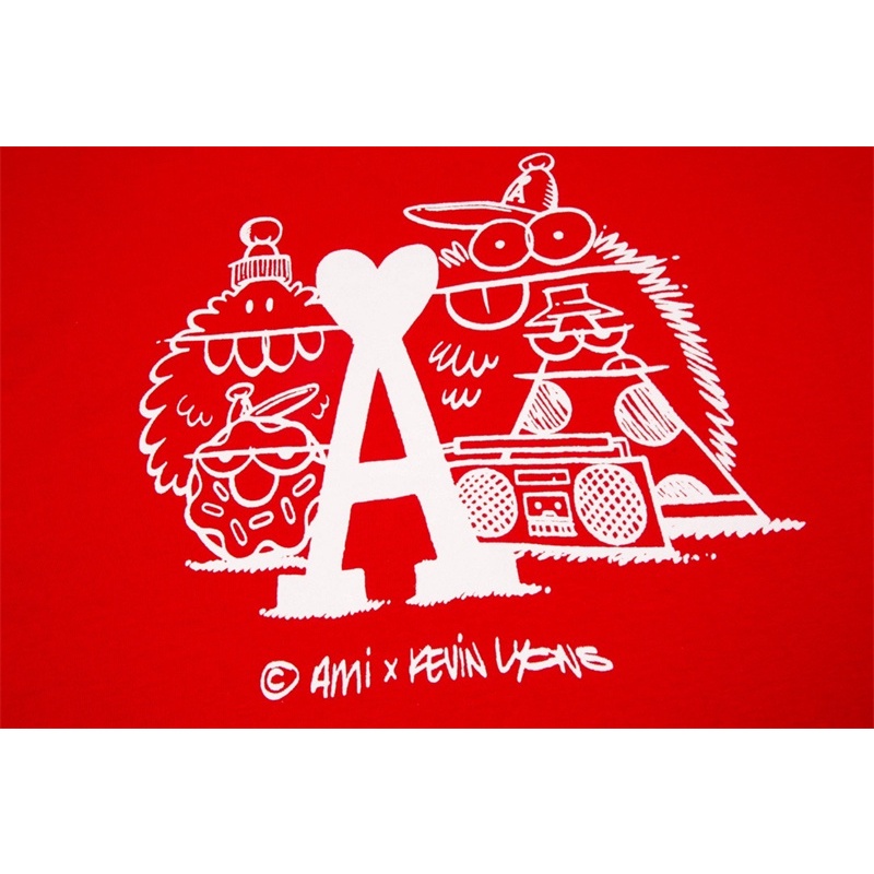 Áo Thun cotton Cổ Thuyền a5mi X Kevin Lyons Xuân Hè Mới