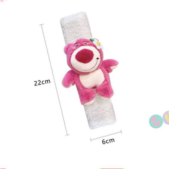 Automobile Belt Shoulder Sleeve Cartoon Doll Female Strawberry Bear Anti-Strangulation Creative Cute Soft Safety Belt Protective Case 1yx9