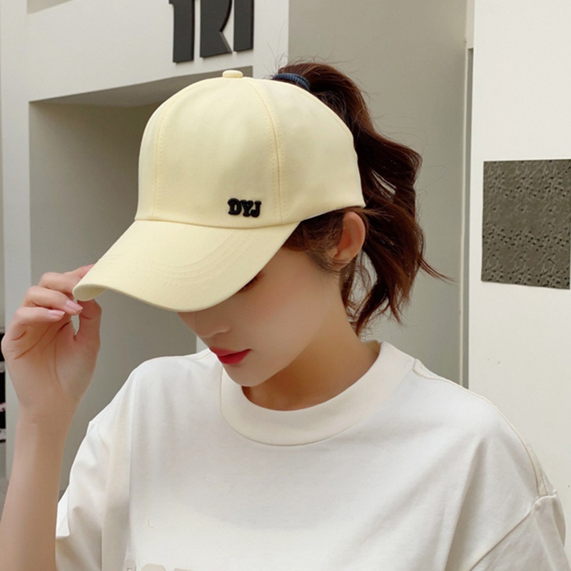 Mũ Lưỡi Trai Mềm Thoáng Khí Có Dây Rút Phong Cách Hàn Quốc Thời Trang