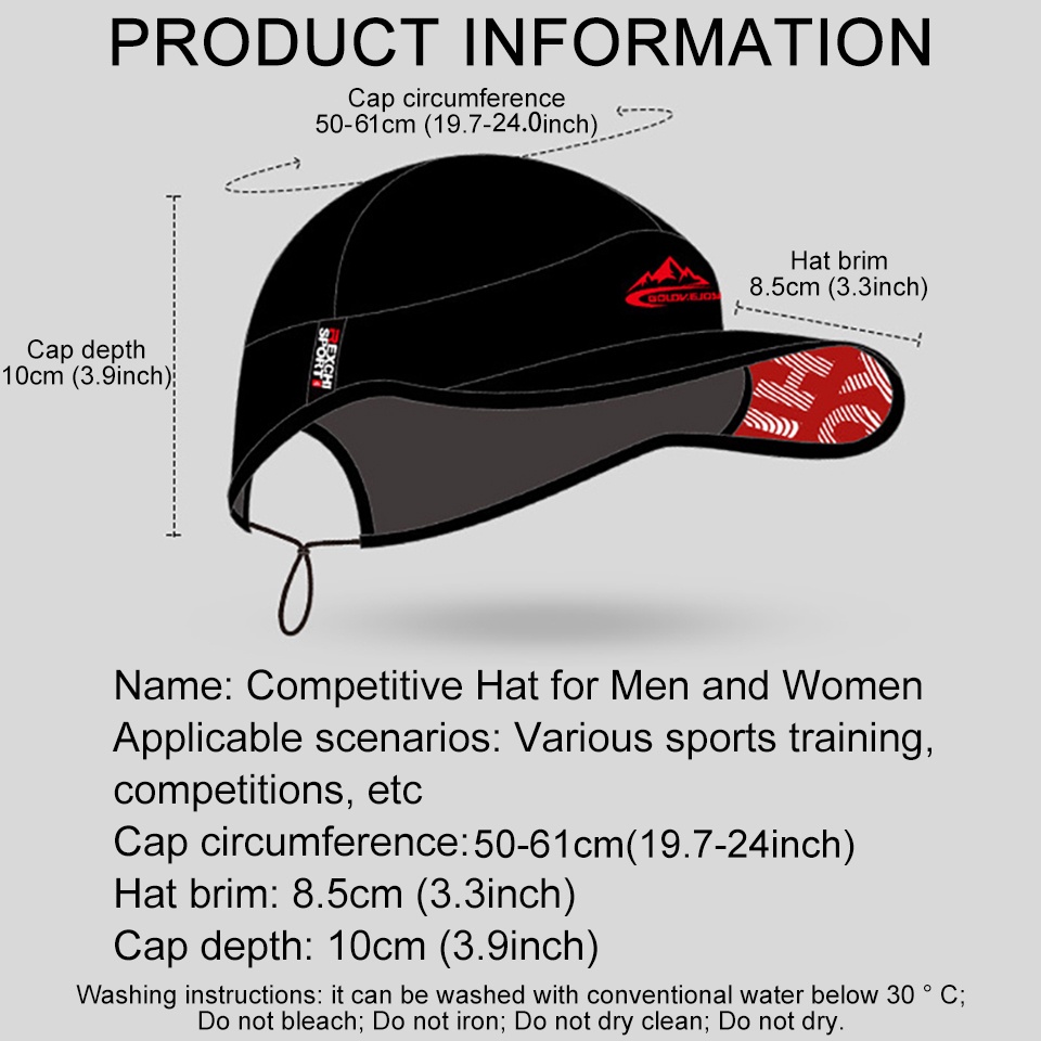 Mũ Lưỡi Trai Thể Thao Chống Nắng Chống Tia UV Thoáng Khí Mau Khô Thời Trang Mùa Hè Cho Nam Và Nữ