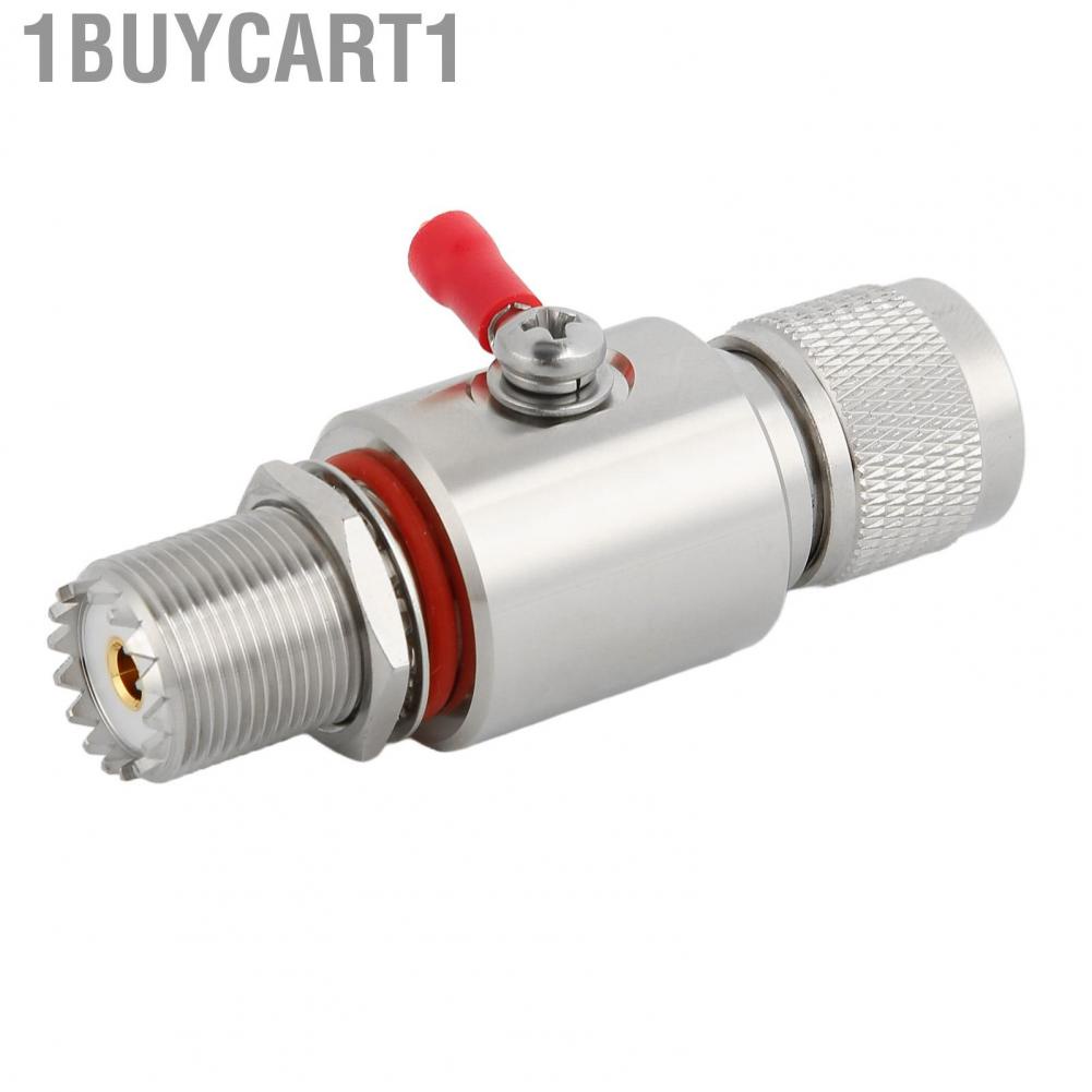 1buycart1 Arrestor UHF Coaxial Surge Protector For CB  HAM R Hot