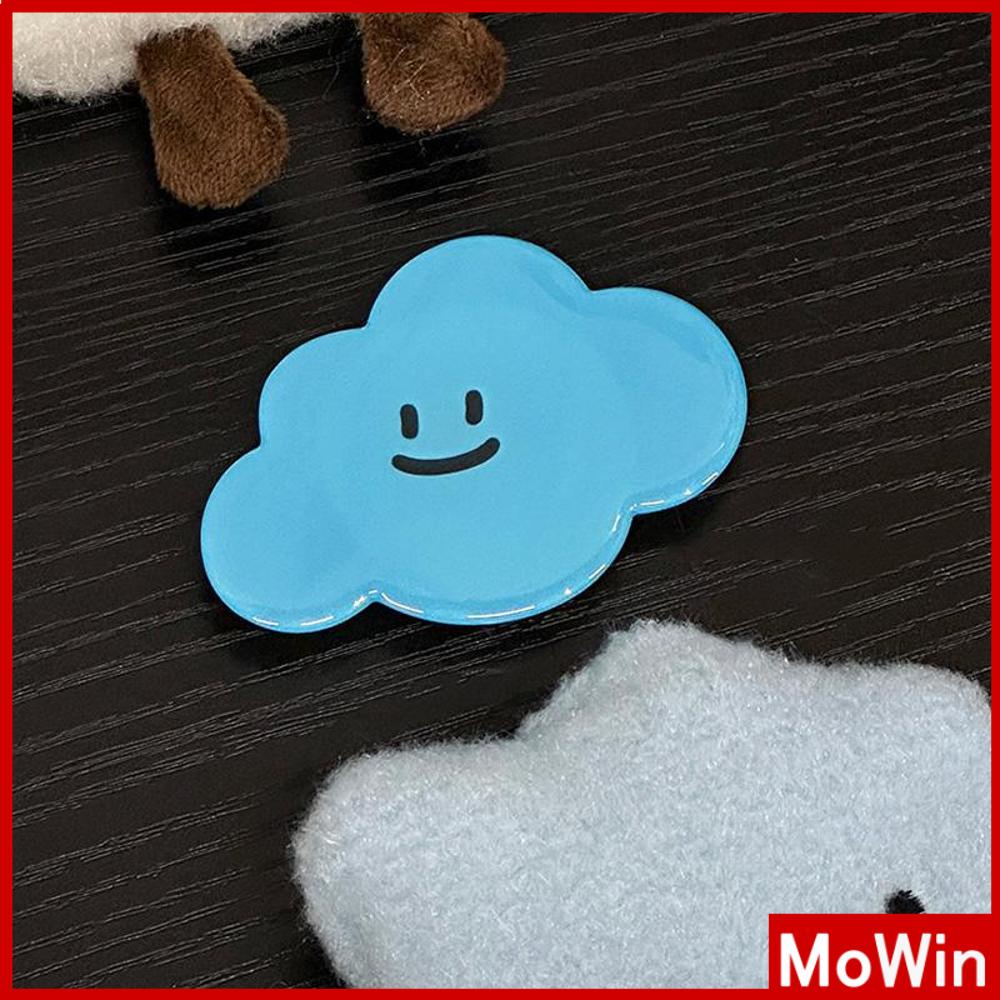 Ốp điện thoại TPU mềm đen+giá đỡ đám mây mặt cười cho iPhone 14 Pro Max 13 Pro max 12 Pro Max 11 xr xs max 7Plus 8Plus