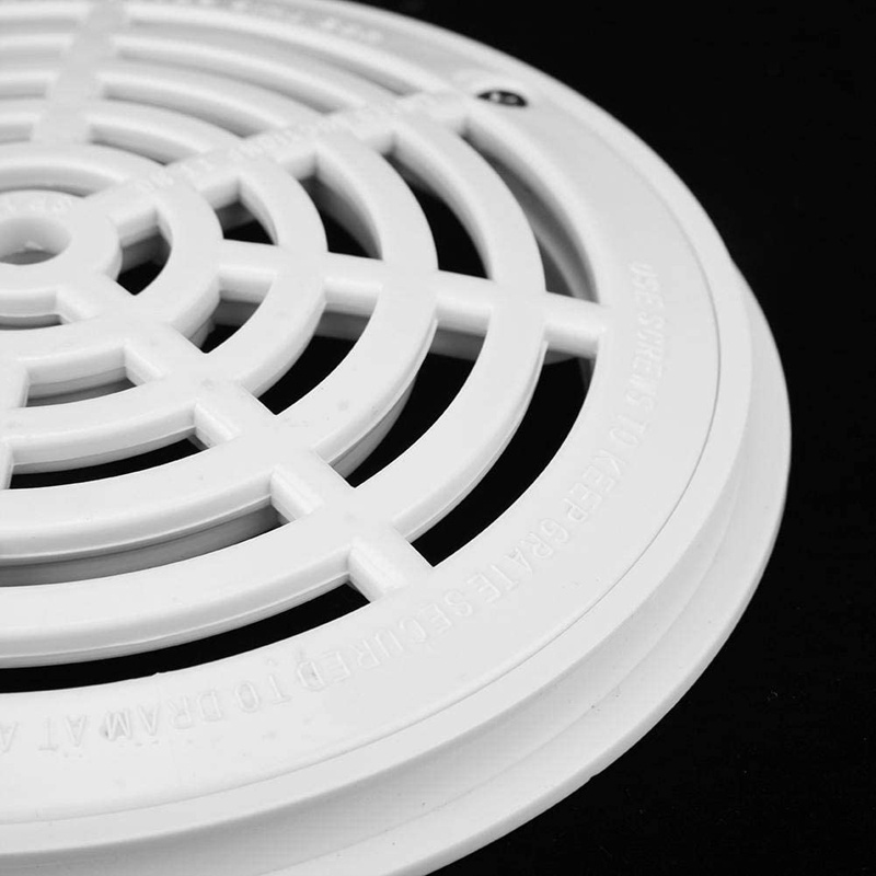 Vỏ Bọc Cống Thoát Nước Bể Bơi Màu Trắng Thay Thế Kích Thước 8Inch