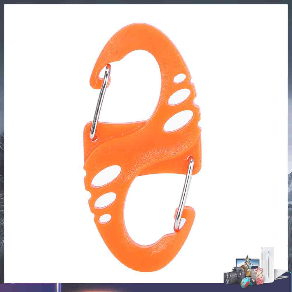 Móc Khóa Carabiner Tháo Gỡ Nhanh Hình Số 8