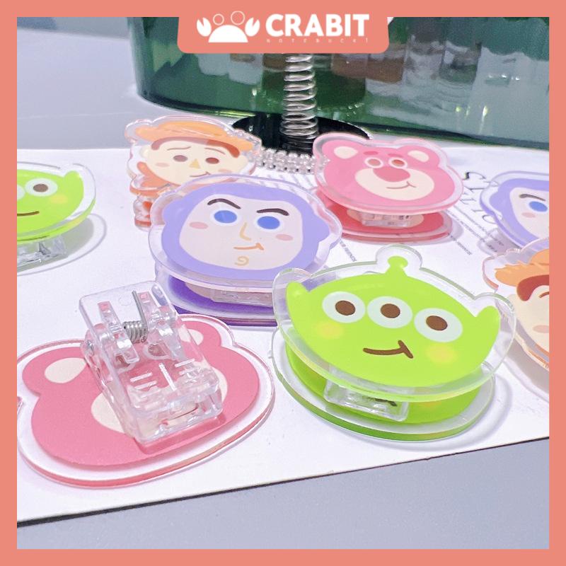 Kẹp tài liệu kẹp giấy sổ tay hình nhân vật Toystory