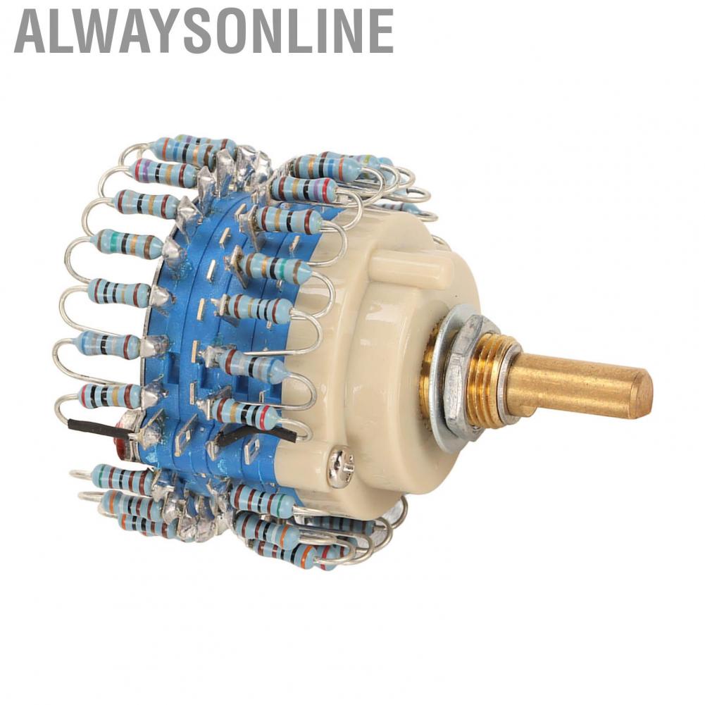 Alwaysonline Volume Potentiometer  20K Two Channels DIY Soldering High Accuracy for Amplifier