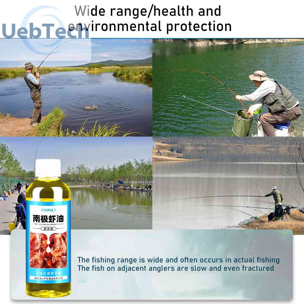 Dầu Tôm Làm Mồi Câu Cá 60ml / 100ml