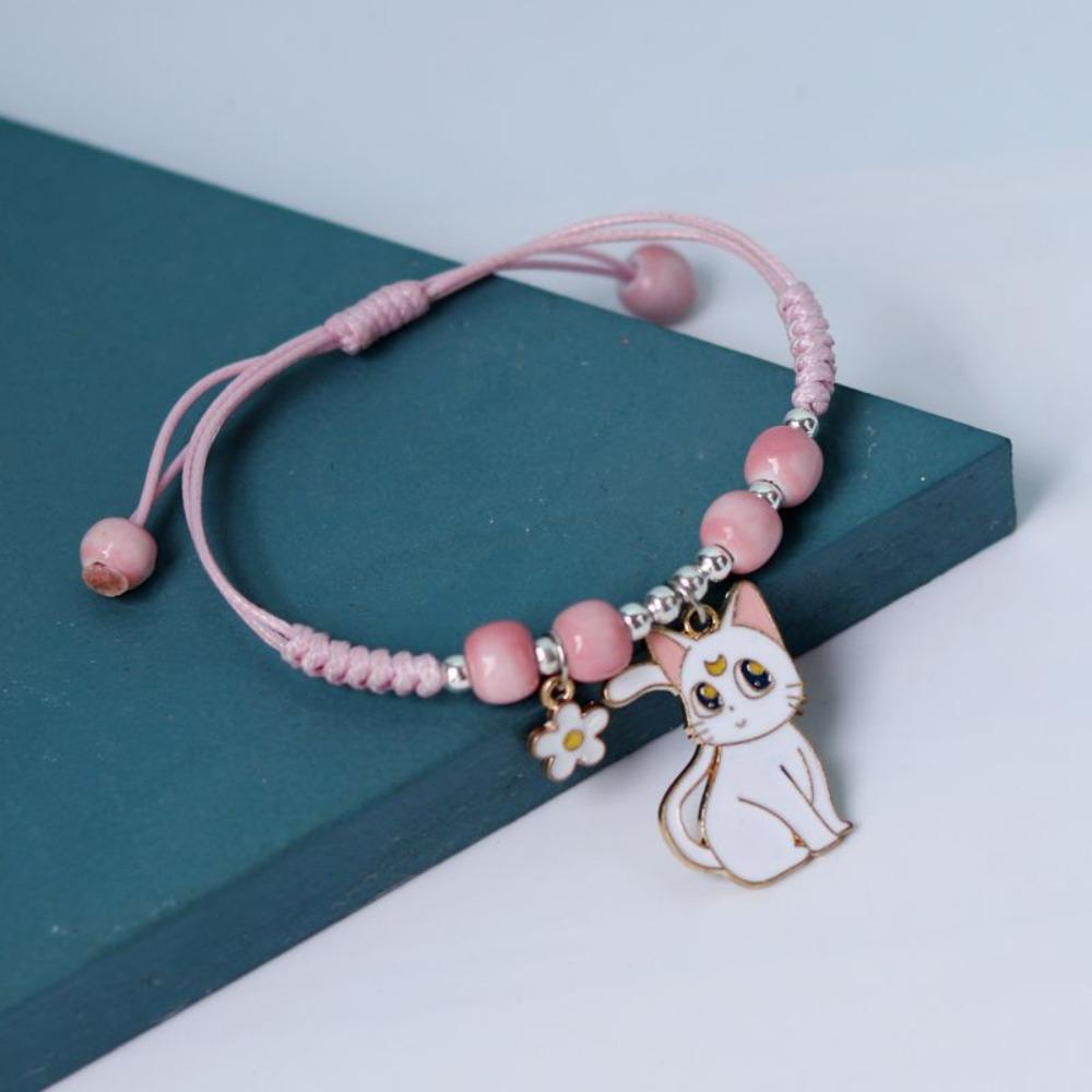 Vòng Tay Hình Mèo CABEZA Nhiều Màu Thời Trang Mùa Hè Cho Nữ