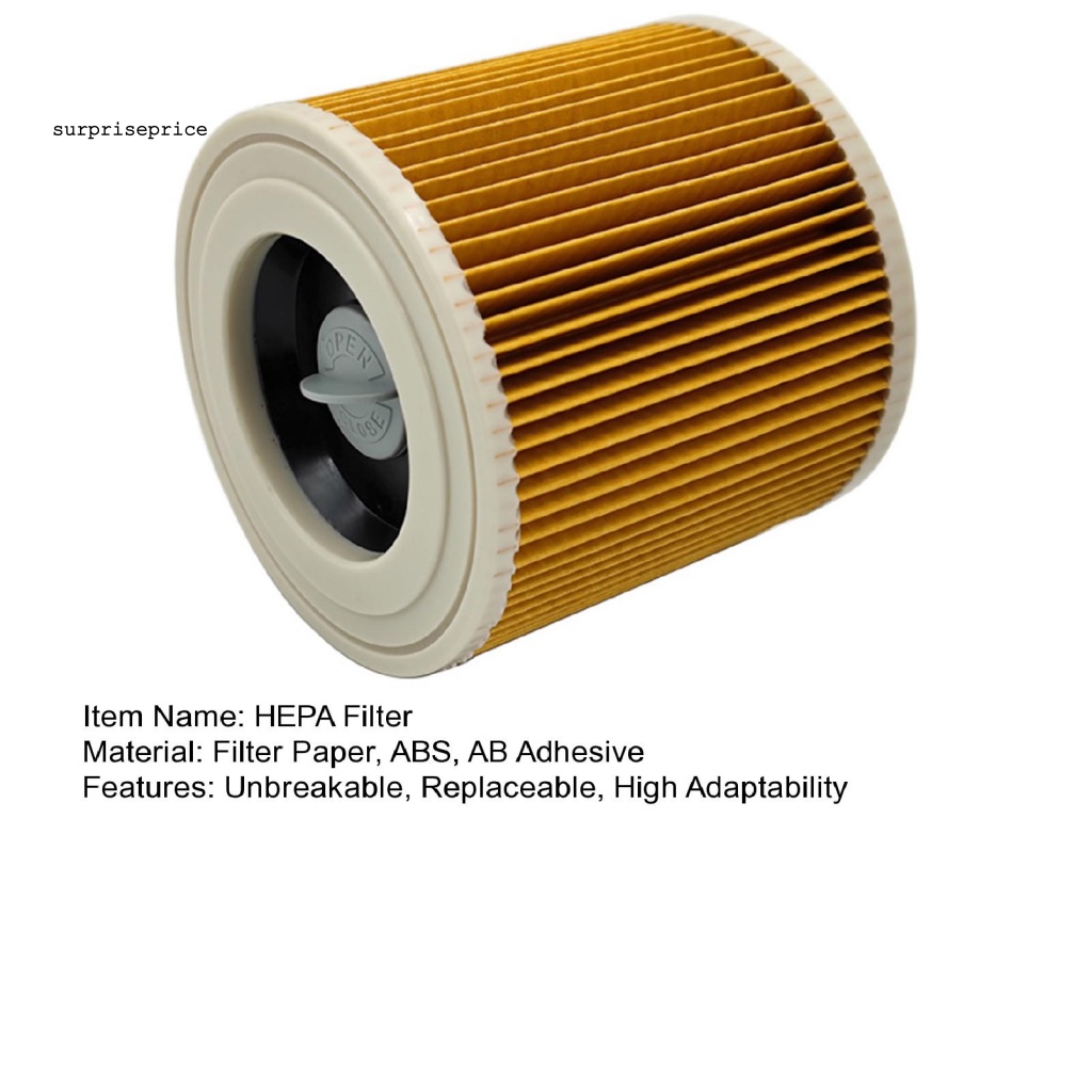 Bộ Lọc Thay Thế Cho Máy Hút Bụi Karcher 6.414-552.0 WD2 WD3 MV2 MV3