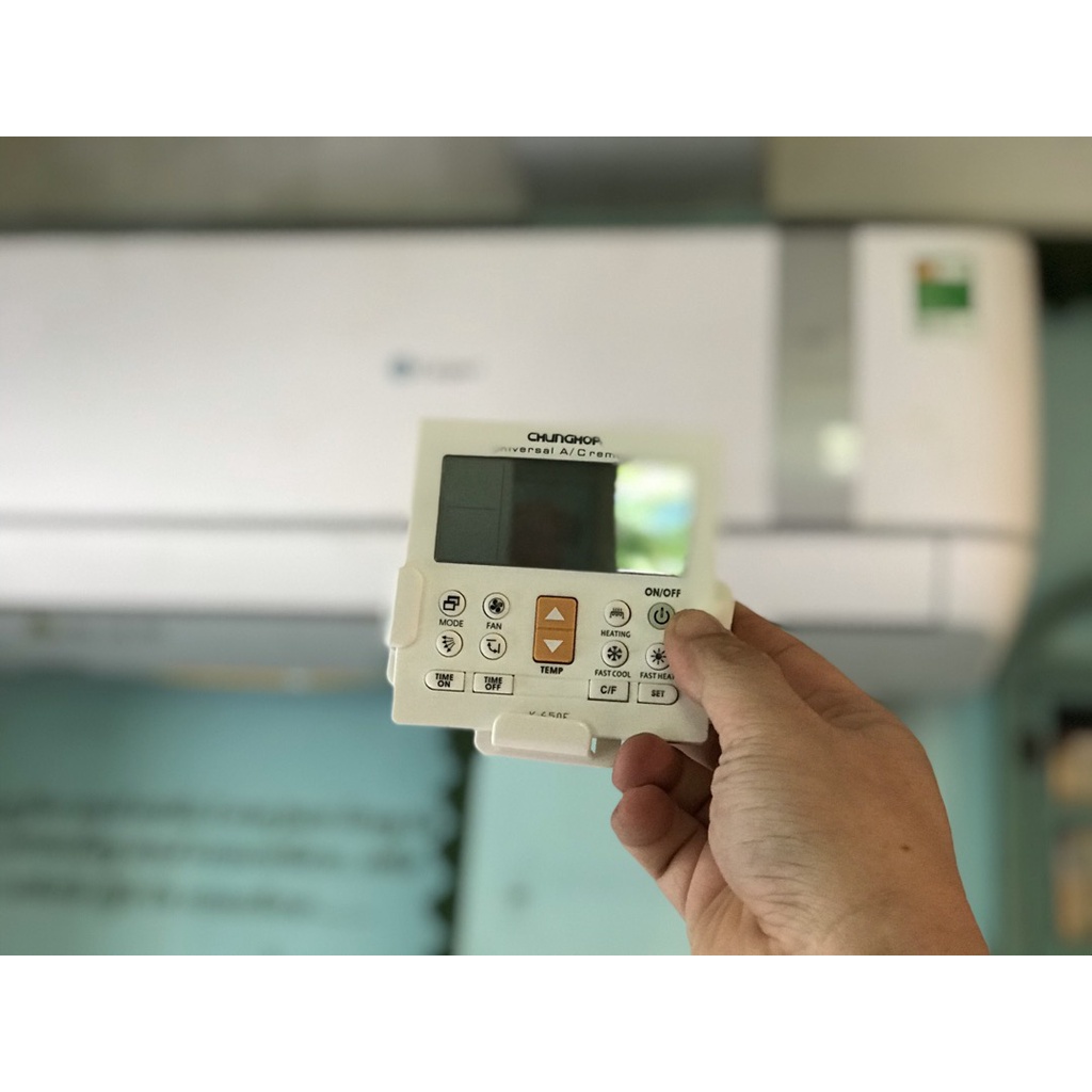 Remote máy lạnh đa năng Chunghop 650E, điều khiển điều hòa đa năng K-650E chung hop Xịn