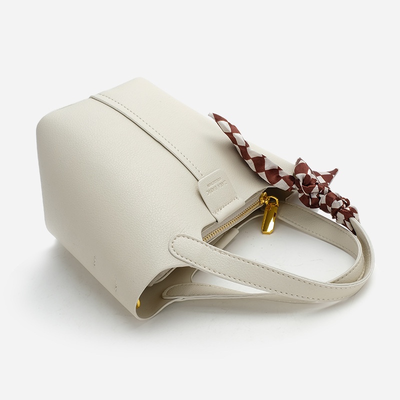 Túi Xách Nữ Đeo Chéo,Túi cốp da mềm phối quai,Dây Rút Cỡ Lớn Thời Trang