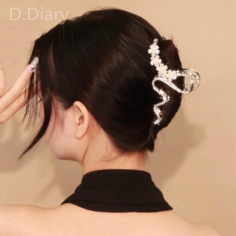 Kẹp Tóc Hoa Đính Ngọc Trai Thời Trang Hàn Quốc Tinh Tế Cho Nữ dreamdiary