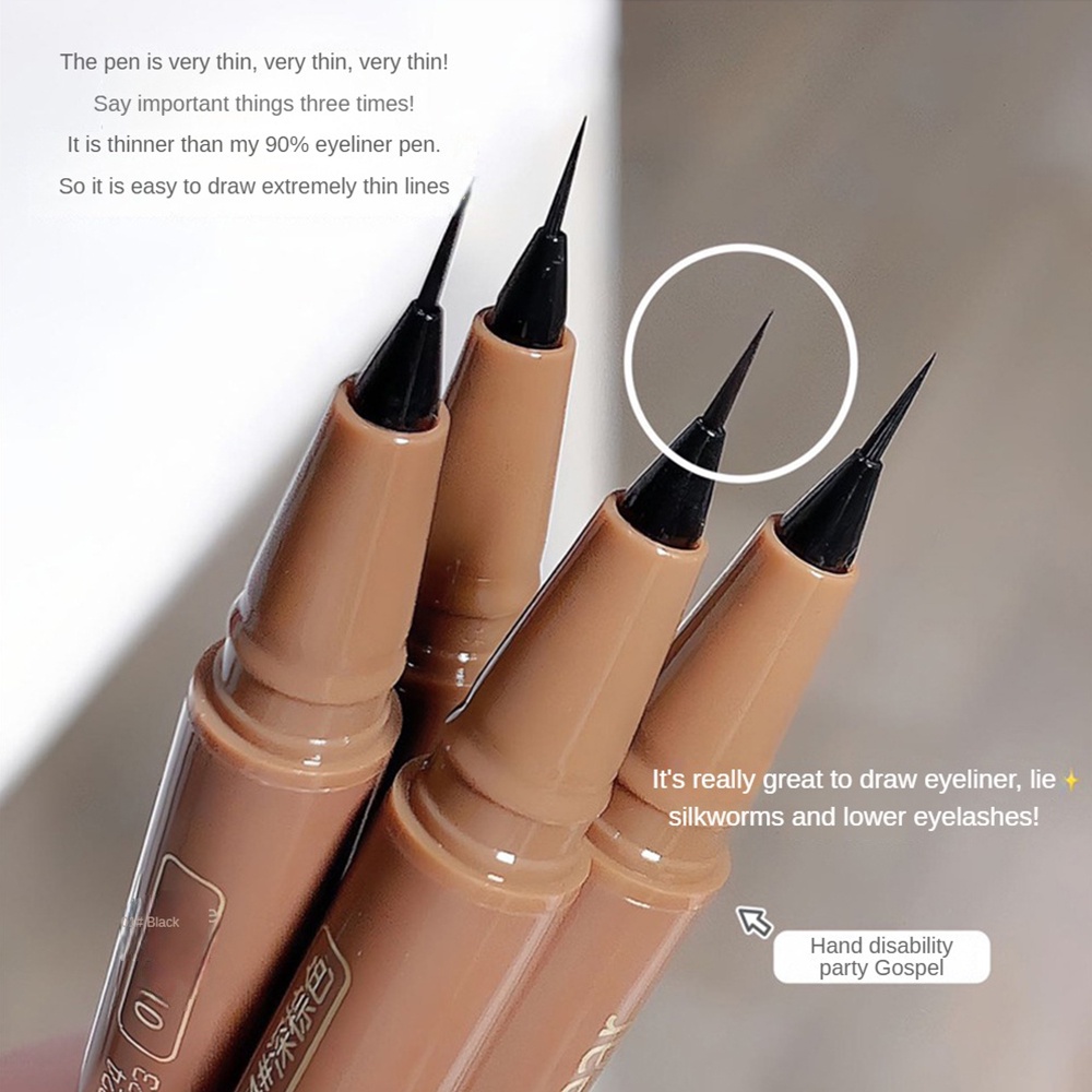 Bút Kẻ Mắt Nước Siêu Sắc Nét Chống Thấm Nước Nhanh Khô TEAYASON