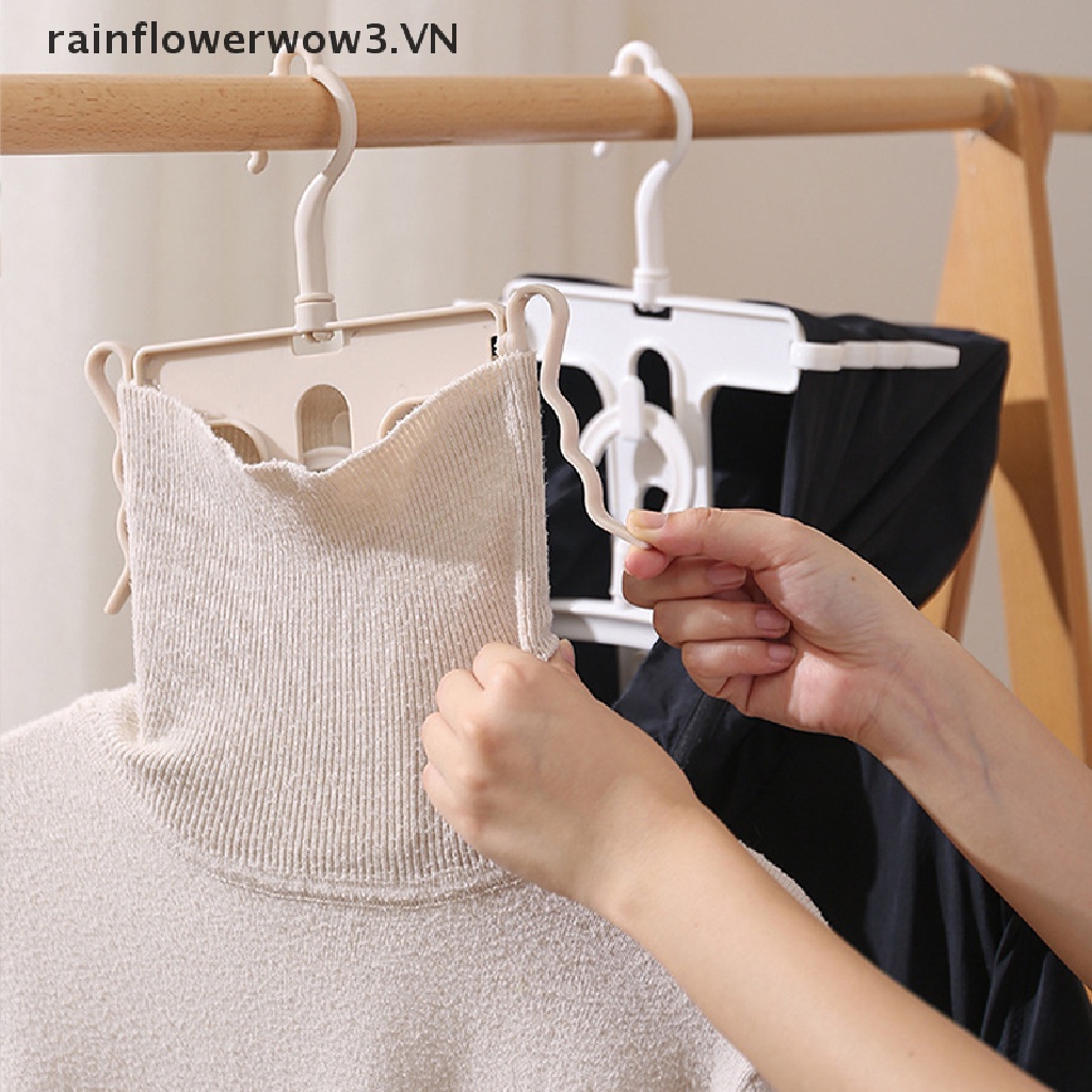 Móc Treo Mũ Bằng Nhựa + Kẹp 330 Độ Tiện Dụng Cho Gia Đình° Giá Đỡ Len / Hoodie Rotagk Chuyên Dụng Cho Phòng Tắm