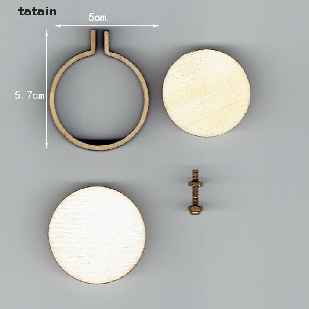 Khung Thêu Hình Tròn Mini DIY Tiện Lợi Vn VN VN