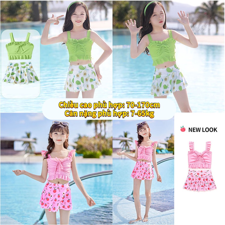 Bộ Đồ Bơi Mùa Hè  Cho Bé Gái