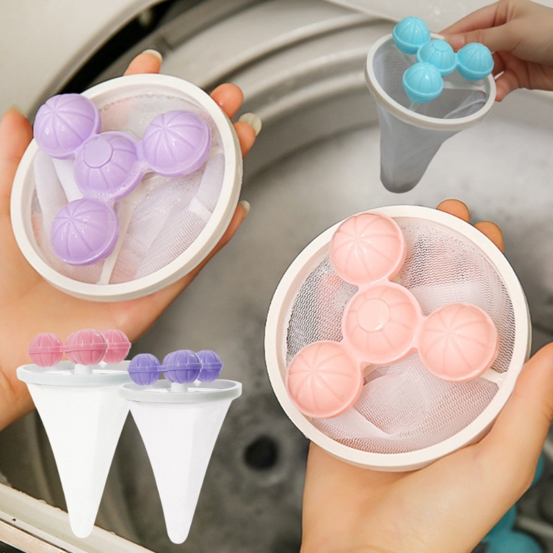 Túi Lưới Lọc Bụi Bẩn / Lông Xù Cho Máy Giặt