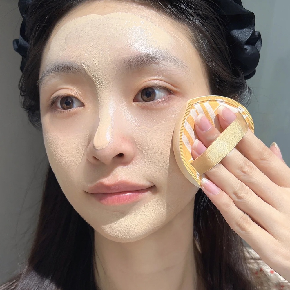 [Đặc trưng] Set 1 / 6 Mút Trang Điểm Ướt Và Khô Mềm Mại Tiện Dụng