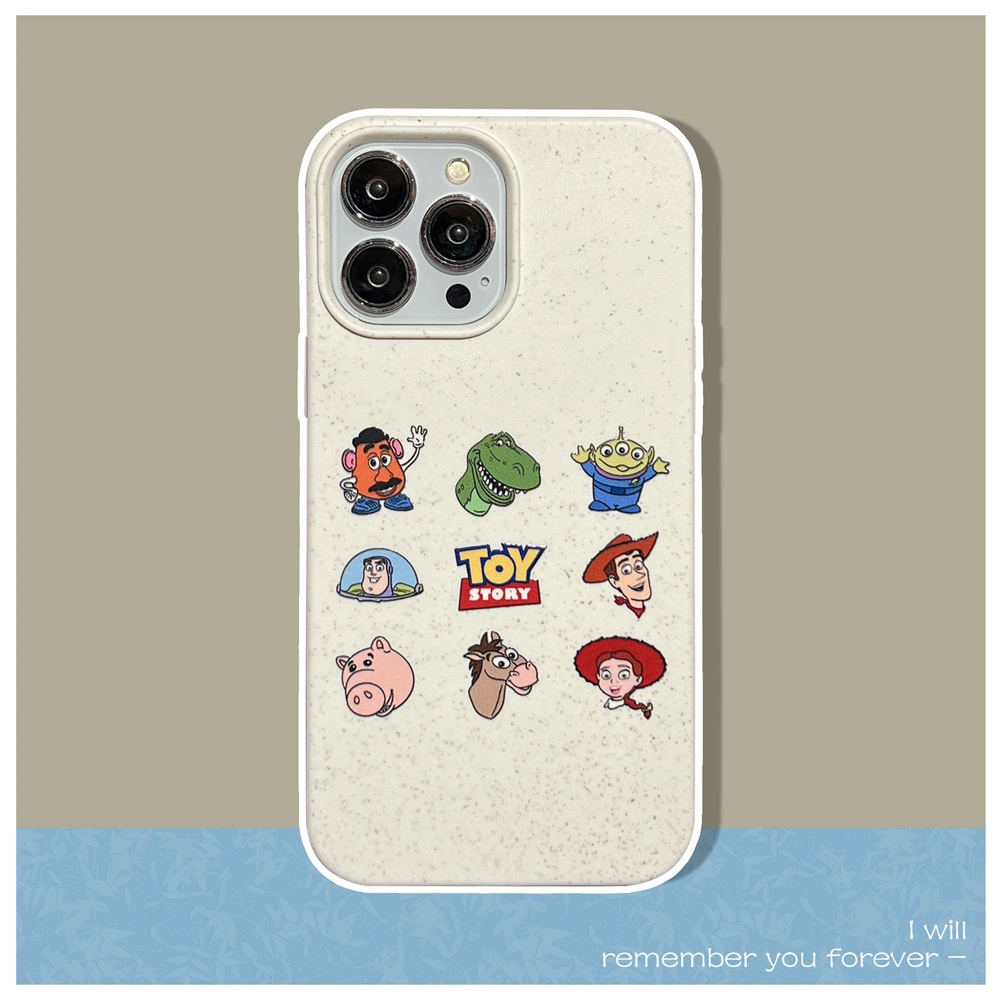 Ốp Điện Thoại TPU Dẻo Họa Tiết Hoạt Hình Toy Story Dễ Thương Chống Sốc Chống Rơi Cho iPhone 14 Pro Max 13 12 11