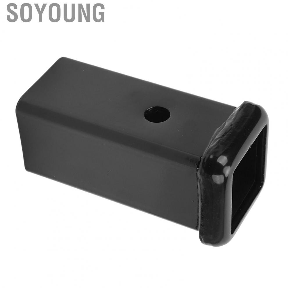 Soyoung Hitch Ball Receiver  Trailer 6in 6mm Thickness 52x52mm Inner Diameter for Tractor