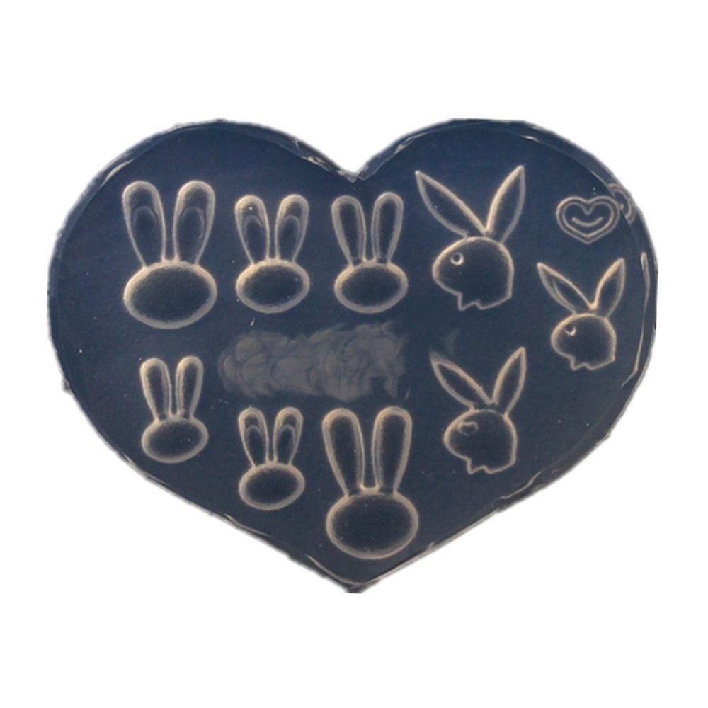 Khuôn Silicone Làm Móng Hình Thỏ Dễ Thương