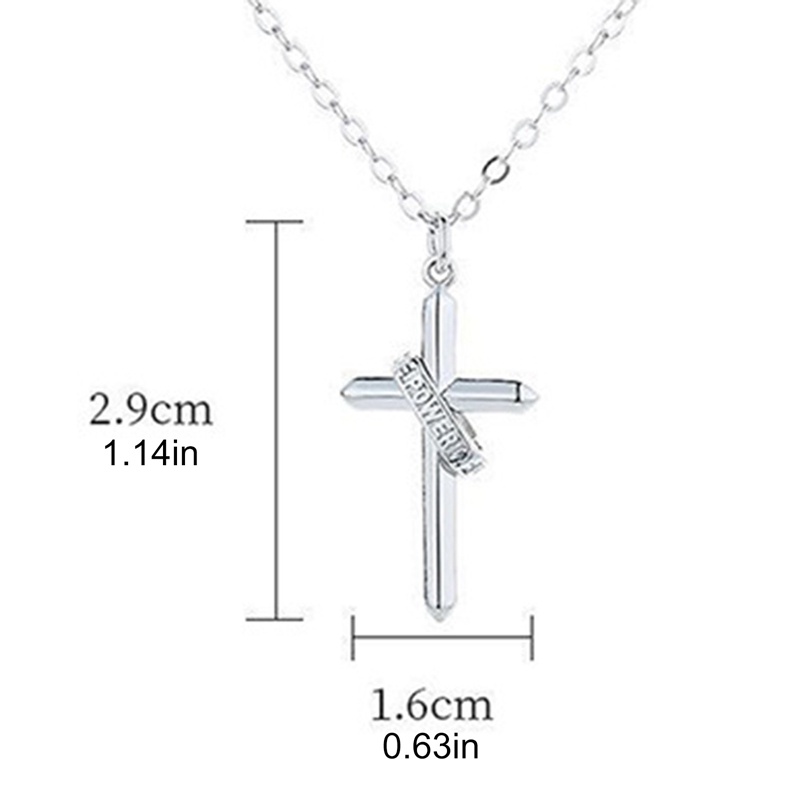 Vòng cổ Mặt Thánh Giá Đính Đá Thời Trang Dành Cho Nữ