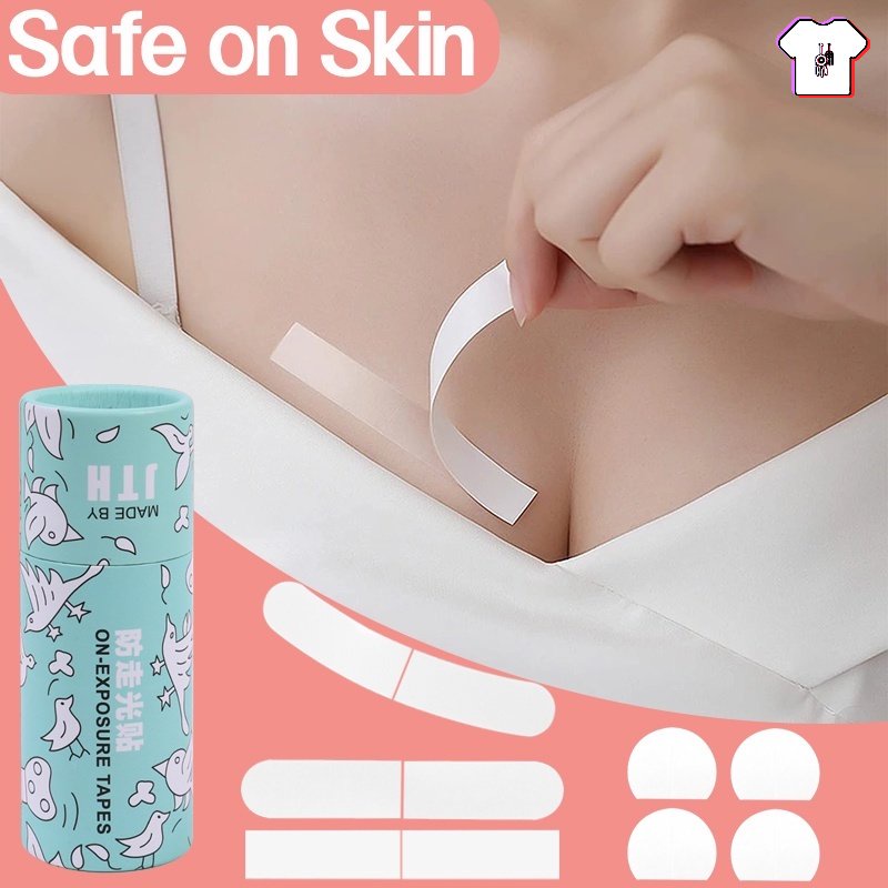Miếng Dán Cố Định Quần Áo Trong Suốt Chống Oxy Hóa Hai Mặt Tiện Dụng Cho Nữ