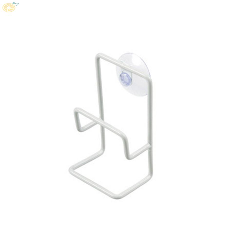 【VARSTR】Sink Rack 12x7cm Drain Rack Sink Sucker Soap Stand Sponge Storage Holder