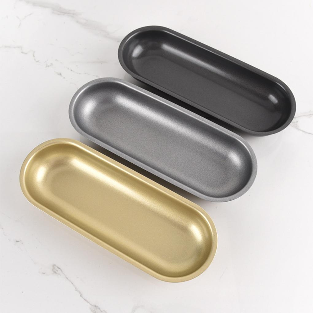Khuôn Nướng Bánh Hot Dog Hình Oval Bằng Thép Carbon Chịu Nhiệt Tiện Dụng DIY